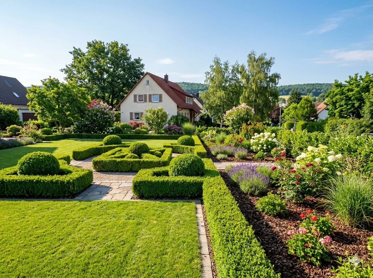 Gartenpflege — Heckenschnitt und Rasenpflege
